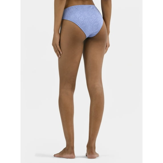 Jessica Simpson Women's Textured Print Bikini Bottoms, Sizes XS-XXL