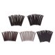 thumbnail image 5 of 10 piezas de cremalleras invisibles cerradas para manualidades, accesorios para proyectos. Negro, 5 of 9