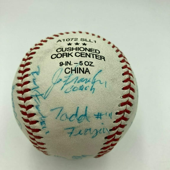 1998 Toms River Little League World Series Champions Team Signed Baseball JSA