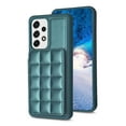 thumbnail image 2 of Dteck for Samsung Galaxy A12 6.5" 2021 (US Version) Card Holder Back Case with Pockets, Premium PU Leather ID Cash Credit Slots Magnetic Kickstand Flip Folio Slim Hard Protective Cover, green, 2 of 7