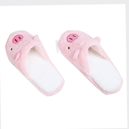 

nsendm Slide Slippers for Women PK Soft Shoes Pig Stripe Home Female 36 Floor Slippers Women s Support Slippers Women Shoes Pink One Size