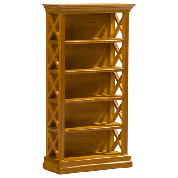 Miniature Bookshelf Mini House Furniture Mini House Furnishing Cabinet Small Furniture Decor