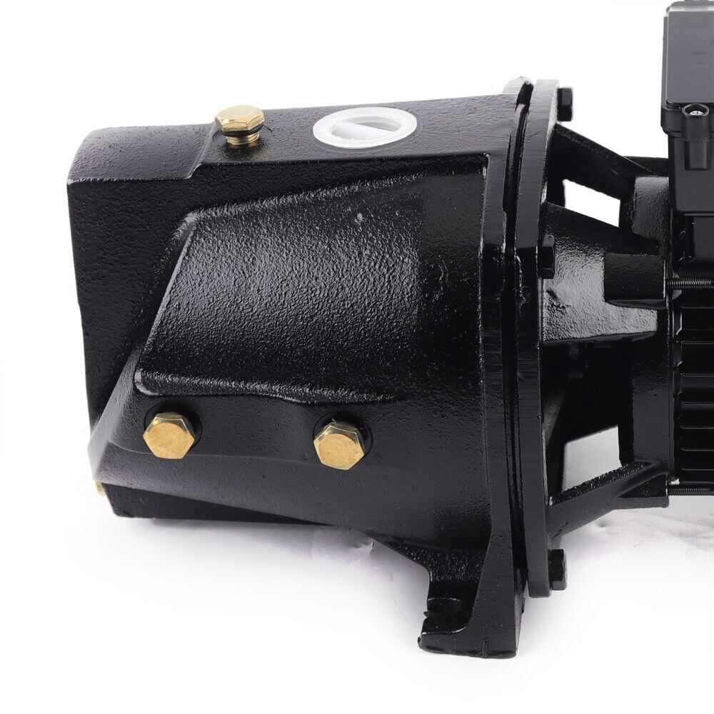 DENEST 1HP 750W Cast Iron Shallow Well Jet Pump Self-Priming Water Jet Pump Heavy Duty
