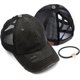 thumbnail image 1 of Ponycap Messy High Bun Ponytail Adjustable Glitter Mesh Trucker Baseball Cap, 1 of 5