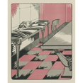 thumbnail image 2 of Auguste Louis Lepère 15x18 Black Ornate Wood Framed Double Matted Museum Art Print Titled - Death and Passions Descend Upon the World (1914), 2 of 5