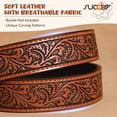 thumbnail image 4 of SUOSDEY Kid Western Leather Belts Strap for Boys Girls,Toddler Youth Engraved Embossed Belt Strap without Buckle, 4 of 6