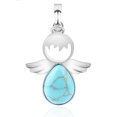 thumbnail image 1 of Pendentifs Quartz Rose Anges Féeriques Pendentif pour Colliers Femmes Filles Bijoux, 1 of 6