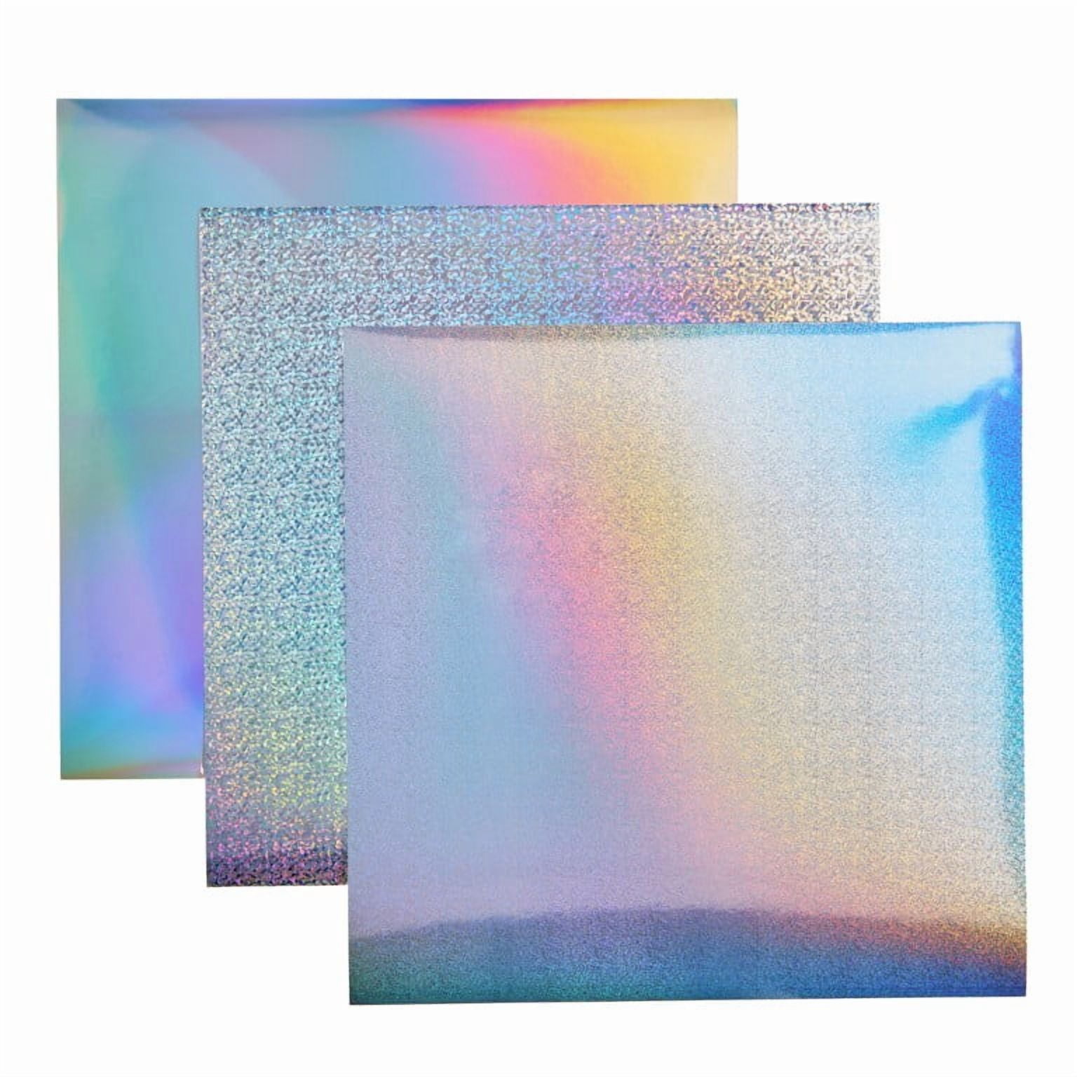Hello Hobby Craft Scrapbook Paper Pack 12x12 Holographic Foil
