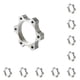 thumbnail image 1 of Naiovety Adaptador de Rotor de freno de disco de asiento de conversión de disco de cubo resistente al desgaste roscado 44MM 10piezas, 1 of 6