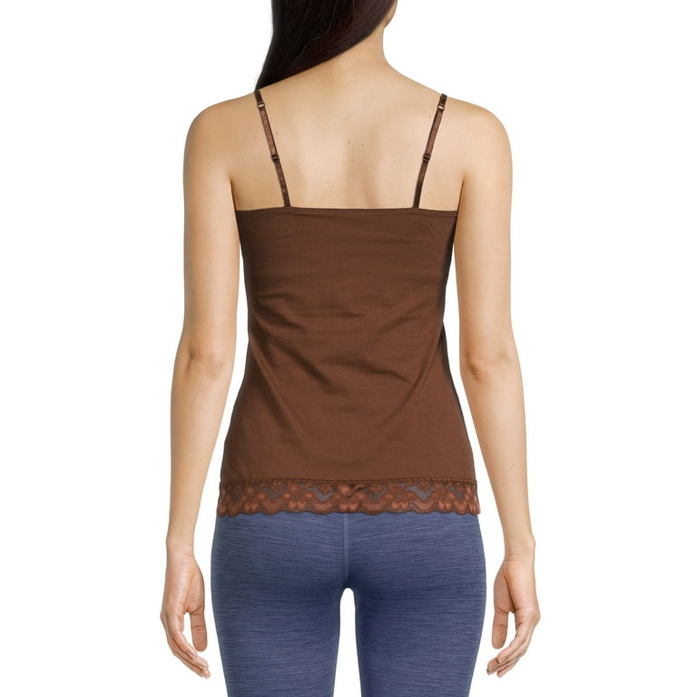 No Boundaries Juniors' Lace Trim Cami Top, 2-Pack - Walmart.com No Boundaries Juniors' Lace Trim Cami Top, 2-Pack - Walmart.com