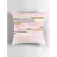 thumbnail image 5 of Ryan; Soft Pink Abstract Art Throw Pillow Cover 45x45cm, Modern Minimalist Decorative Cushion for Stylish Home Interiors, 5 of 7