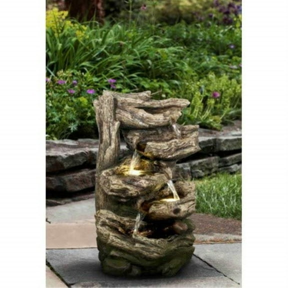 MULTI LEVEL BRANCHES FOUNTAIN WITH 2 LED