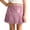 00-Pink217, variant on WOYY Girls Western Fringe Skirt Cowgirl Party Dress Up Pull-On Suede Skirt, Sizes 5-14
