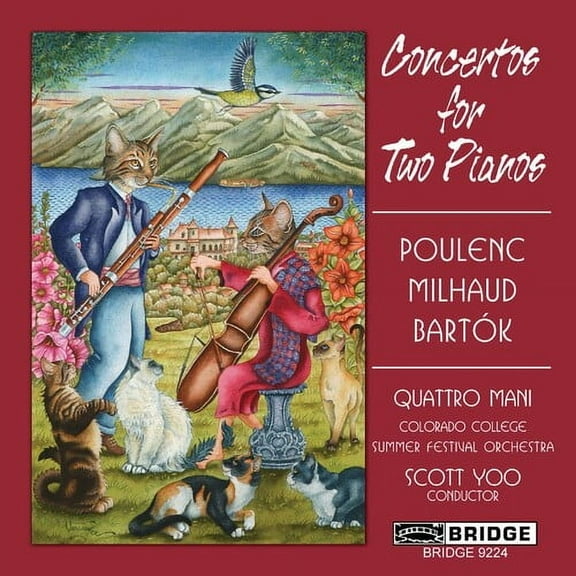 Quattro Mani - Concertos for Two Pianos - Music & Performance - CD