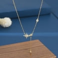 thumbnail image 4 of Collar con colgante de estrella Minnieouse de cobre para mujer ajustable, 4 of 6