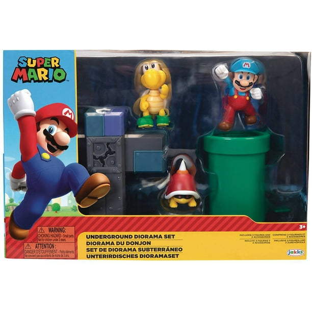 Figurine de Super Mario Bros de Nintendo, 2.5 pouces