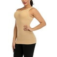 thumbnail image 6 of LELINTA Women's Cami TaLELINTA Top Seamless Body Shaper Vest Waist Trainer Shapewear with Removable Pads Tummy Control Shapewear, 6 of 7