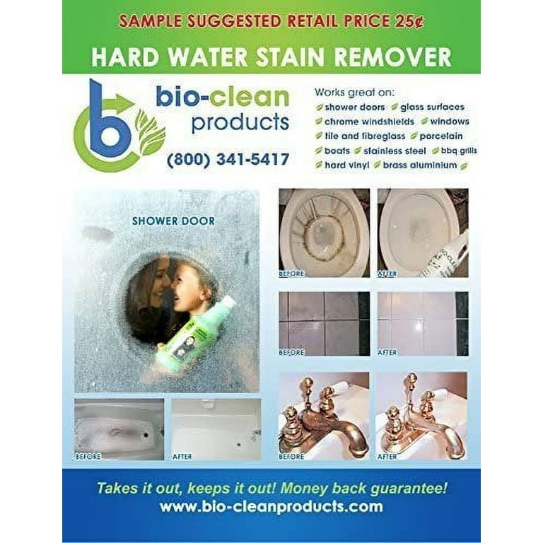 Bio Clean: Eco Friendly Hard Water Stain Remover (20oz Large)- Our