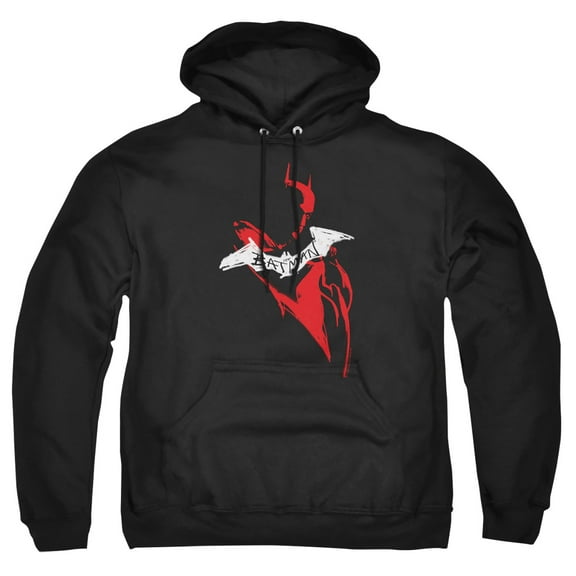 The Batman (2022) Hand Drawn Silhouette Unisex Adult Pull-Over Hoodie