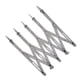 thumbnail image 5 of Stainless Steel Pastry Cutter with 5 Wheels - Multifunctional Dough Wheel Cutter for Accurate and Sa, 5 of 5