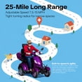thumbnail image 5 of Upgrade Heavy Duty 4 Wheel Mobility Scooters for Seniors & Adults 500lbs Capacity,Arshin 800W All Terrain Fast Mobility Scooter for Travel,Electric Powered Chair,25 Miles Rang,Remote Key(Purple), 5 of 18