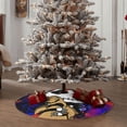 thumbnail image 4 of Goofa The Nightmare Before Christmas Pattern Christmas Tree Skirt with Ties, Christmas Tree Decorations, Farmhouse Christmas Decor Xmas Holiday Decorations-30", 4 of 6