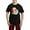 With Red Plaid Pant, variant on CafePress - Vintage Santa - Men's Dark Loose Fit Cotton Pajama Set