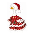 thumbnail image 3 of Aurorax Christmas Goose Clothes for Cement Goose Porch Goose 23"/17",Porch Goose Outfit 19 inch,Red Holiday Porch Goose Clothing Accessories for Garden Lawn Yard, 3 of 6