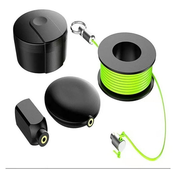 Magnetic Wire Puller, 4 Pack Magnetic Cable Puller Set with Magnetic Wires, Nylon Ropes, Magnetic Wire Guide Cable Fishing Tools Wire
