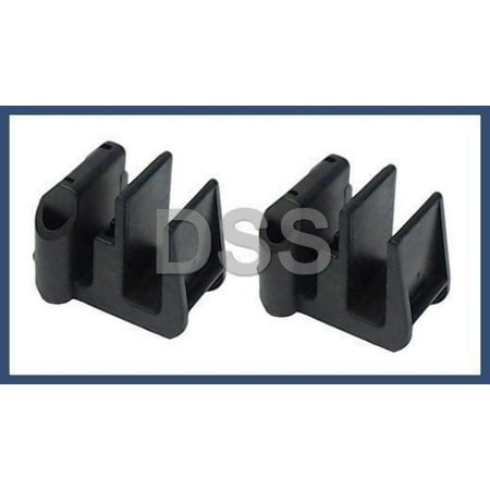 Parts Radiator Support - Mercedes w202 w210 Radiator Clamp to Central Support x2 clamps fastener clips
