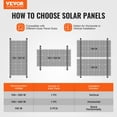 thumbnail image 2 of VEVOR 41-Inch Solar Panel Mount Brackets 0 - 90° Adjustable Tilt Mount Brackets, 2 of 9