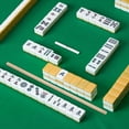 thumbnail image 4 of MRLESS 4pcs Wooden Mahjong Tile Pushers and Racks Set for American Mahjong Games, Style Accessories, 48cm Tools for All Ages, 4 of 6