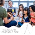 thumbnail image 4 of Phenofice 1 Set Plastic Recorder ABS Transparent Wind Instrument for Students Classroom, 4 of 6