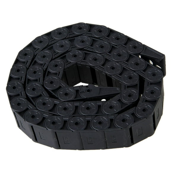 Electronics Component Connectors 15pcs 30mm R28tank Chain Shape Style Flexible Wire Cable Chain Drag Track 1m