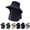 C, variant on UV Protection Bucket Hat with Face Cover, UPF 50+ Sun Protection Hat with Full Face & Neck Coverage(D)