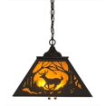 thumbnail image 7 of Meyda Tiffany 126272 Deer At Dawn 2 Light 22" Wide Pendant - Bronze, 7 of 7
