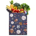 thumbnail image 1 of Sac Fourre-Tout en Toile de Sport – Sac Fourre-Tout Réutilisable à Imprimé Baseball Soccer Soccer Basketball, Enfants Garçons Ados Athlète Équipe Compétition Entraînement Softball Volleyball Tennis Golf, 1 of 6