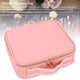 thumbnail image 4 of Estuche Cosmética de Vije, Bolsita de Maquillaje Portátil de Cuero Rosa de Cuero Pu de Cremallera de Slick pu para Al Aire Libre, 4 of 7