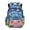 Axolotl Starry Night Floral, variant on Xixirimido Cute Axolotl Strawberry Floral Print 17" School Backpack for Girls Multi-pocket Bookbags Large School Bag for Elementary Middle High School Students Back to School Supplies