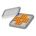 thumbnail image 3 of BELOVING Solitaire Board Game Traditional Classical Chess Mind Game for Party Friends Orange, 3 of 10