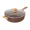 Brown, variant on The Pioneer Woman 6-Quart Cast Aluminum Jumbo Cooker Saute Pan, Brown Speckle