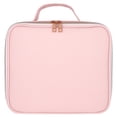 thumbnail image 4 of Cosmetic Organizer with Rechargeable LED Mirror and Adjustable Dividers, Pink, 4 of 6