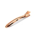 thumbnail image 3 of kitsch pro xl styling clip, 4.5 inches long anodized aluminum hair clips, 6 count (gold), 3 of 6