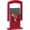 Red, variant on Guillotine Style Bagel Slicer with Safety Shield - Sharp Serrated Stainless Steel Blade for Cutting Bagels - Fits Bagels up to 2" Thick and 4.5" Diameter