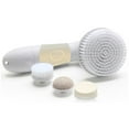 thumbnail image 3 of 4-in-1 Waterproof Facial and Body Cleansing Brushing System- Tan, 3 of 4