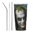 thumbnail image 1 of Taza de café Beetlejuice 2024 con tapa, 20 oz, vaso de viaje de acero inoxidable que se mantiene frío durante 9 horas y caliente durante 3 horas, 1 of 7