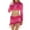 Hot Pink, variant on Fewfanhot Women's Four-Piece Swimsuit Set, Bikini with Long Sleeve Mesh Cover-Up for Complete Beach Resort Outfit