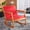 Natural/Red, variant on SAFAVIEH Vernon Outdoor Patio Rocking Chair, Natural/Green