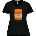thumbnail image 3 of Inktastic Peanut Butter Costume Women's Plus Size T-Shirt, 3 of 5