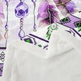 thumbnail image 3 of Purple Dream Catcher Sherpa Blanket Oil Painting Aesthetic Blanket,Hippie Bohemian Throw Blanket for Chair Watercolor Ombre Fleece Blanket,Butterfly Aztec Plush Blanket, 3 of 7